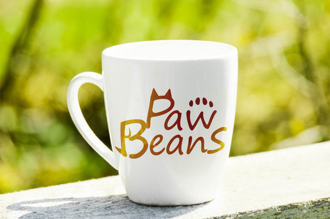 Final Mockup of a logo made for a fictional coffee bean company. (Adobe Photoshop)